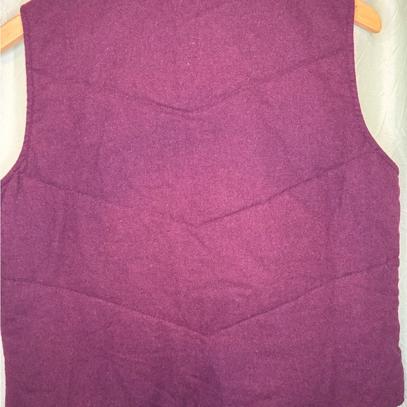 GAP Recycled Wool Zipper Front Vest Size L - Picture 2 of 8